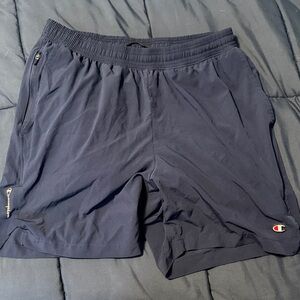 Champion Men's Navy Athletic Shorts